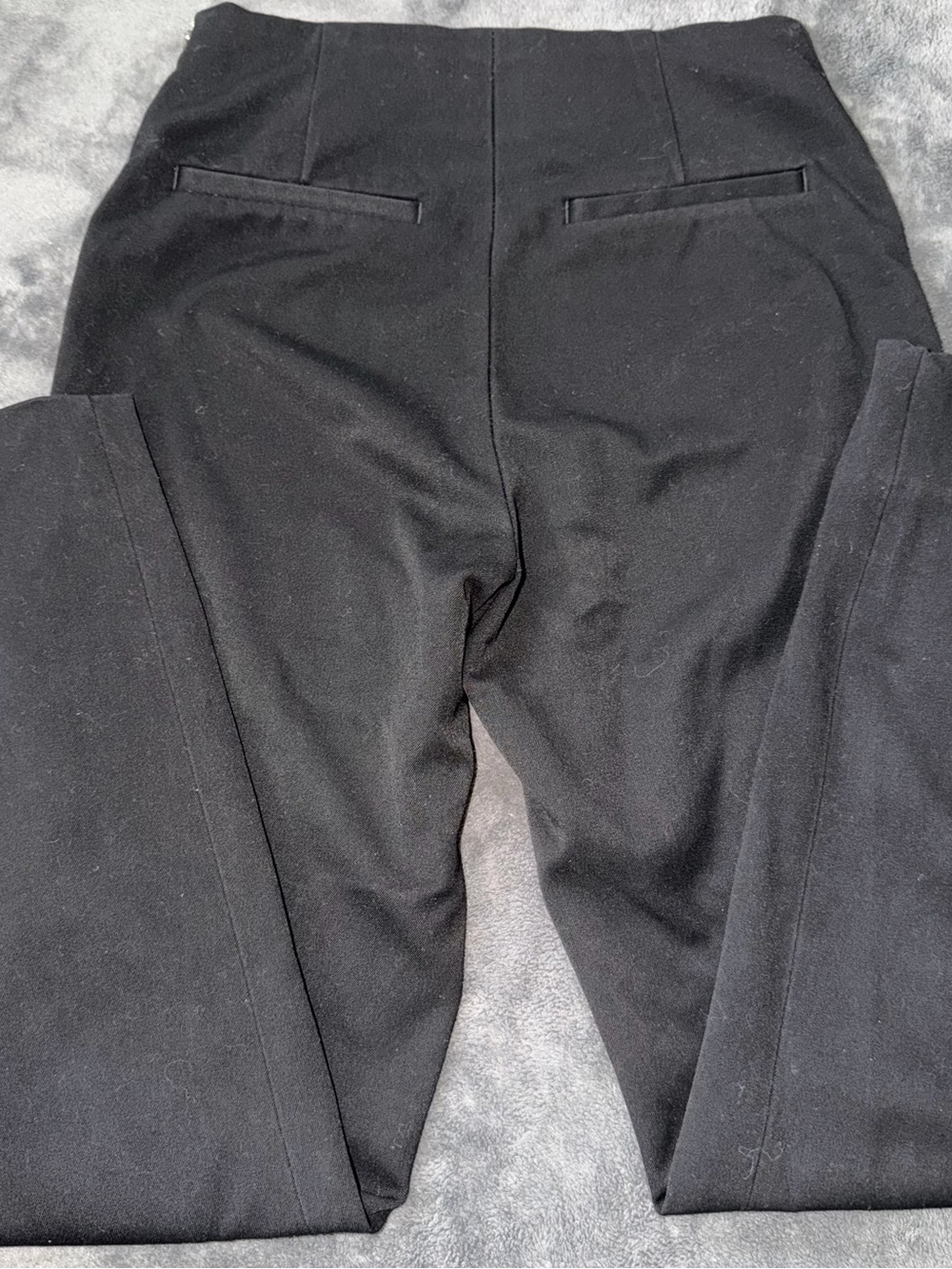 Sleek Black Ponte Leggings - Picture 2 of 2